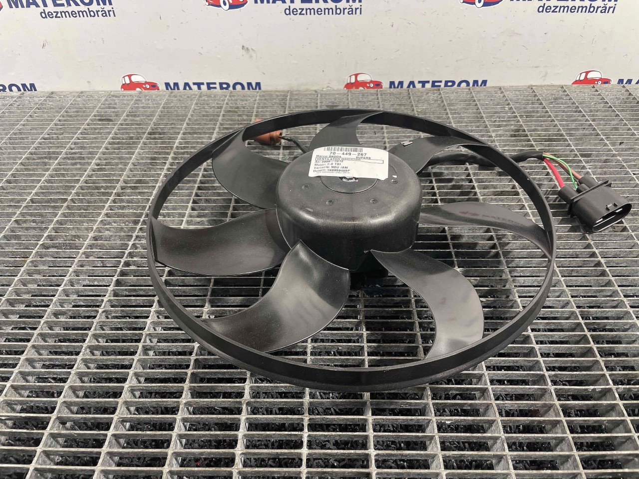 VENTILATOR RADIATOR SKODA SUPERB 2.0 TDI - (2008 2013)
