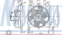 Ventilator, radiator SMART FORTWO Cabrio (450) (20...