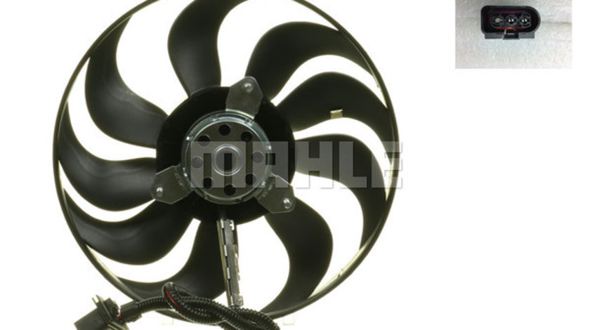 Ventilator, radiator stanga (CFF274000S MAHLE KNECHT) SEAT,SKODA,VW