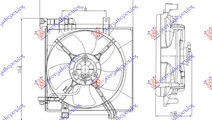 Ventilator Radiator - Subaru Legacy/Outback 2004 ,...