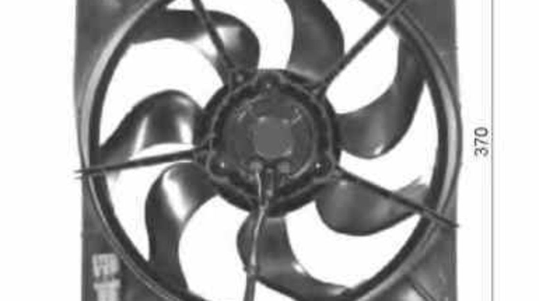Ventilator radiator TOYOTA AVENSIS T22 NRF 47054