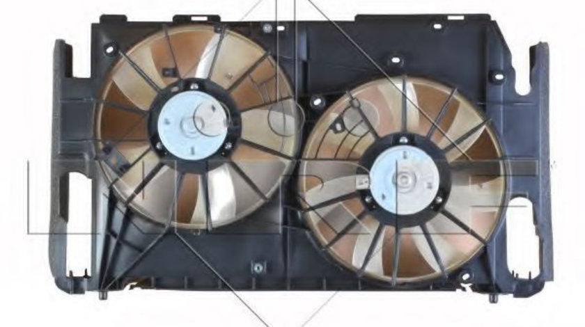 Ventilator, radiator TOYOTA RAV 4 III (ACA3, ACE, ALA3, GSA3, ZSA3) (2005 - 2016) NRF 47380 piesa NOUA