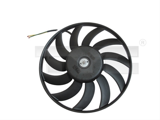 Ventilator, Radiator Tyc Audi 837-0042