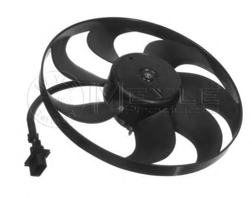 Ventilator, radiator VW BORA (1J2) (1998 - 2005) MEYLE 100 236 0006 piesa NOUA