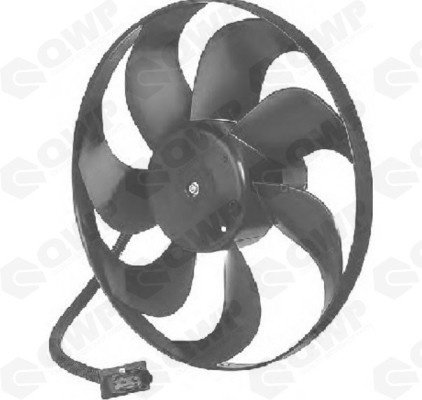 Ventilator, radiator VW BORA (1J2) (1998 - 2005) QWP WEV104 piesa NOUA