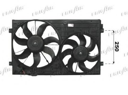 Ventilator, radiator VW EOS (1F7, 1F8) (2006 - 2016) FRIGAIR 0510.2019 piesa NOUA
