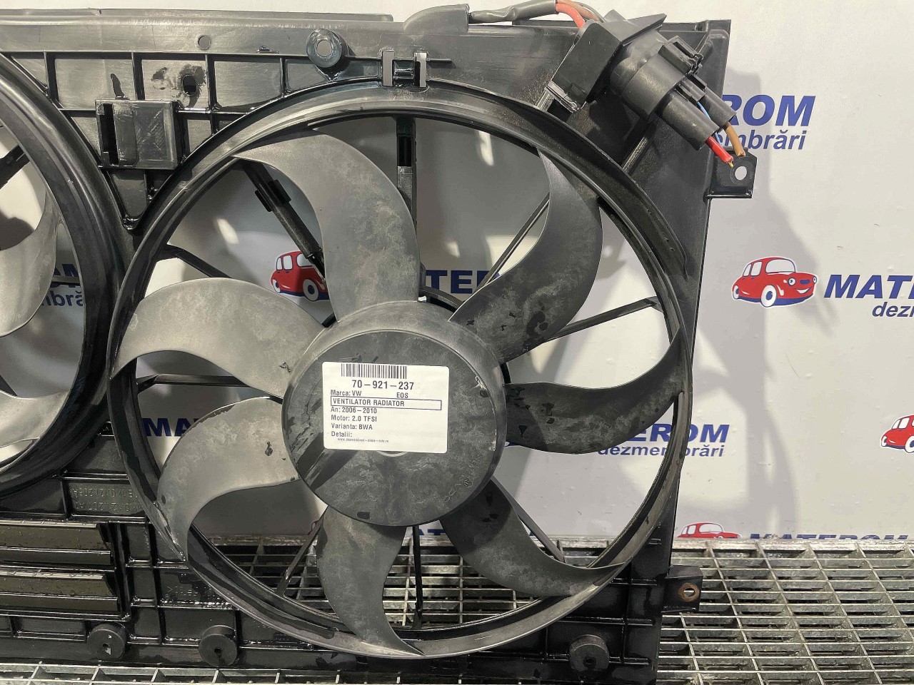 VENTILATOR RADIATOR VW EOS 2.0 TFSI - (2006 2010)