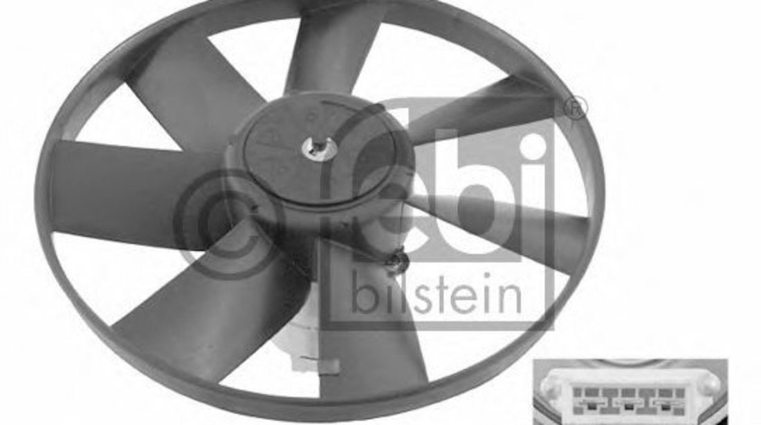 Ventilator, radiator VW GOLF III (1H1) (1991 - 1998) FEBI BILSTEIN 06994 piesa NOUA