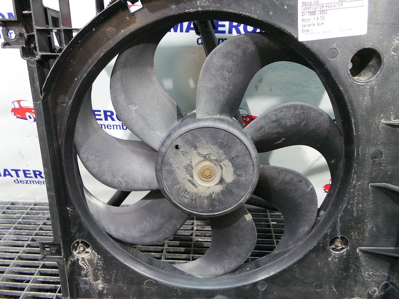 VENTILATOR RADIATOR VW GOLF IV 1.9 TDI - (1998 2004)