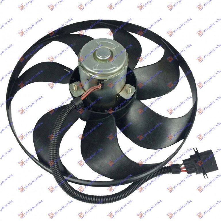 Ventilator Radiator - Vw Golf Iv 1998 , 6x0959455f