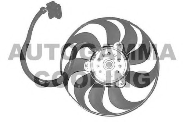 Ventilator, radiator VW GOLF IV (1J1) (1997 - 2005) AUTOGAMMA GA201572 piesa NOUA