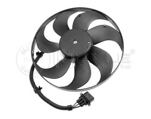 Ventilator, radiator VW GOLF IV (1J1) (1997 - 2005) MEYLE 100 236 0009 piesa NOUA