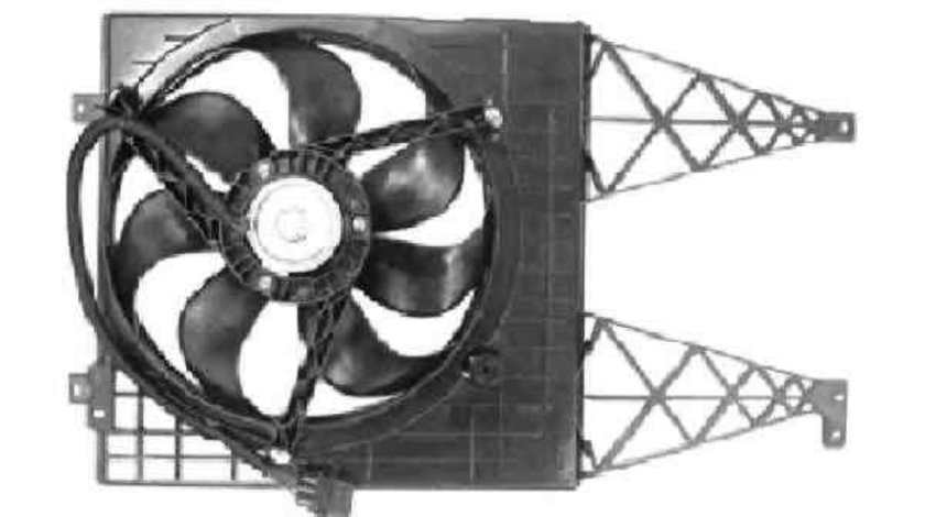 Ventilator, radiator VW GOLF IV (1J1) NRF 47056