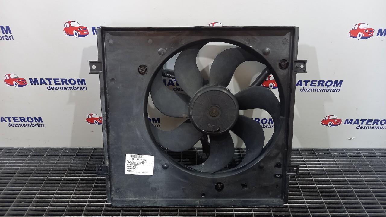 VENTILATOR RADIATOR VW GOLF IV GOLF IV 1.4 INJ - (1998 2004)