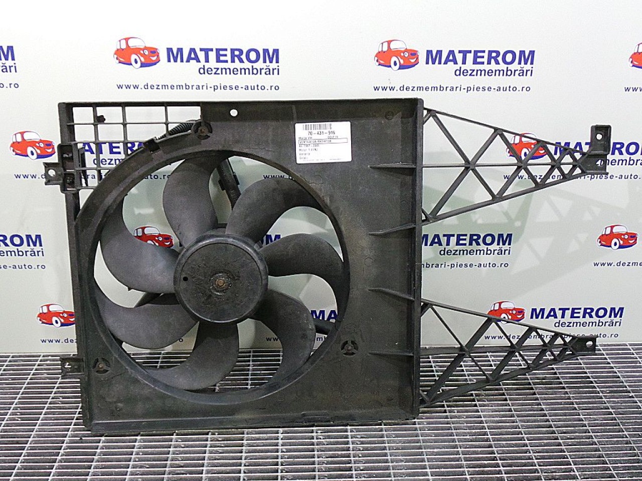 VENTILATOR RADIATOR VW GOLF IV GOLF IV 1.4 INJ - (1998 2004)