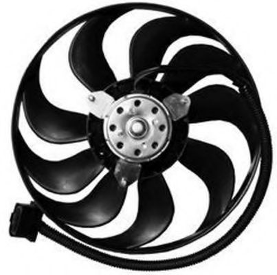 Ventilator, radiator VW GOLF IV Variant (1J5) (1999 - 2006) NRF 47376 piesa NOUA