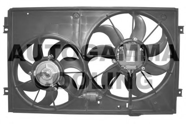 Ventilator, radiator VW GOLF V (1K1) (2003 - 2009) AUTOGAMMA GA200496 piesa NOUA