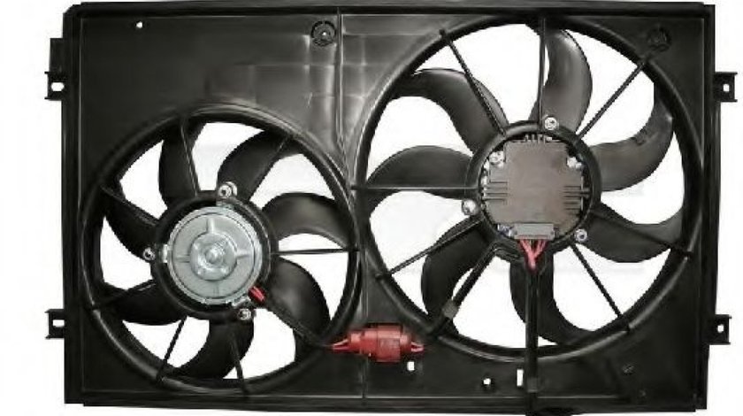 Ventilator, radiator VW GOLF VI (5K1) (2008 - 2013) TYC 837-0027 piesa NOUA