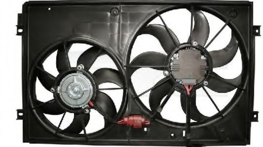 Ventilator, radiator VW GOLF VI Variant (AJ5) (2009 - 2013) TYC 837-0027 piesa NOUA