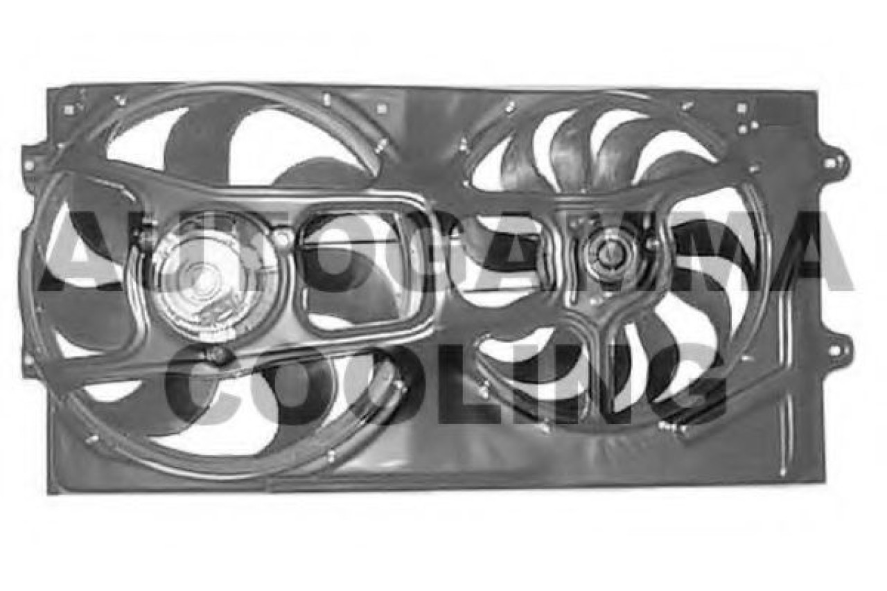 Ventilator, radiator VW PASSAT (3B2) (1996 - 2001) AUTOGAMMA GA200466 piesa NOUA