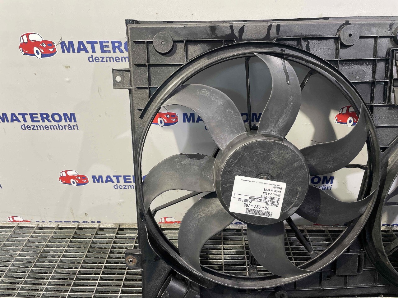 VENTILATOR RADIATOR VW PASSAT CC PASSAT CC 2.0 TDI - (2012 2016)