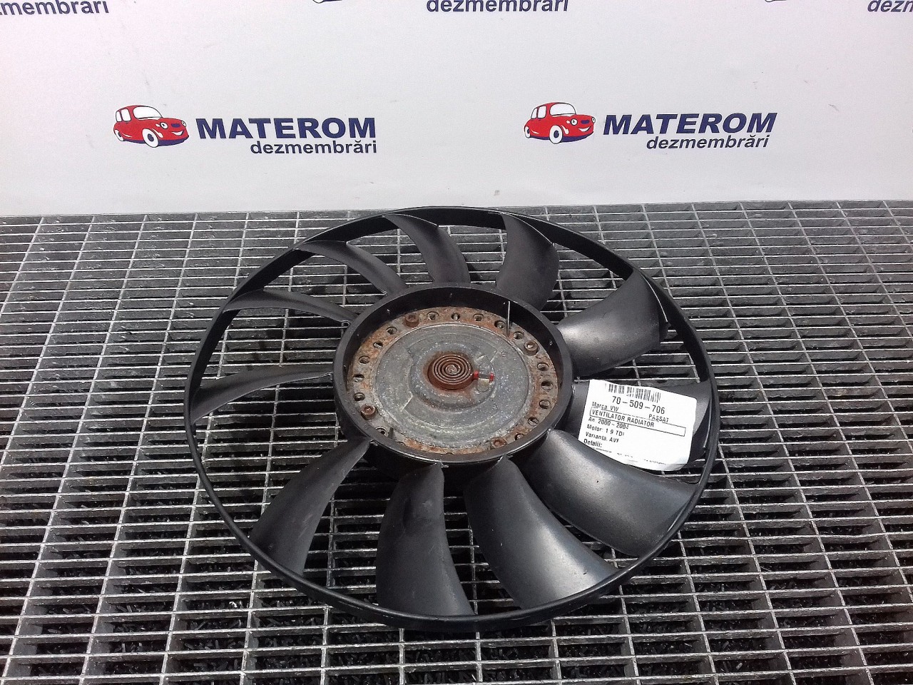 VENTILATOR RADIATOR VW PASSAT PASSAT 1.9 TDI - (2000 2004)