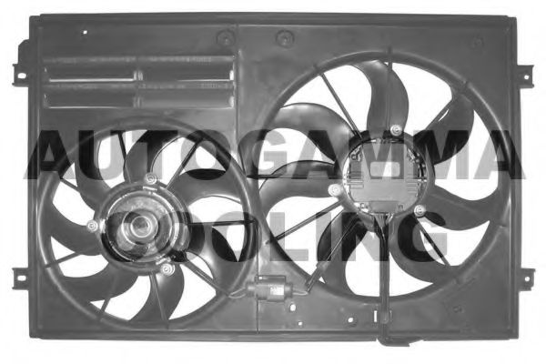 Ventilator, radiator VW PASSAT Variant (365) (2010 - 2014) AUTOGAMMA GA221007 piesa NOUA