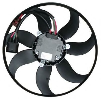 Ventilator, radiator VW PASSAT Variant (3C5) (2005 - 2011) NRF 47389 piesa NOUA