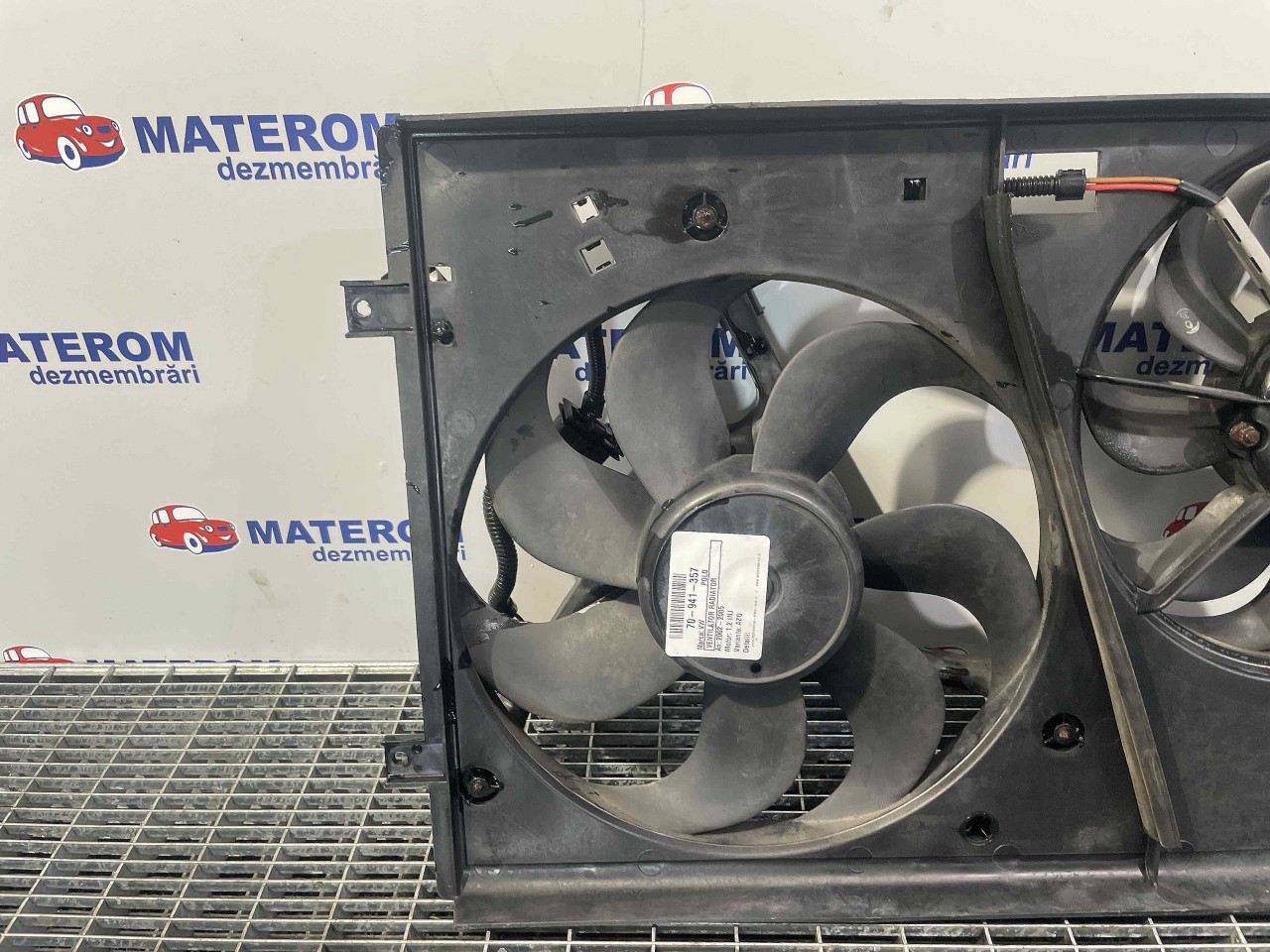 VENTILATOR RADIATOR VW POLO 1.2 INJ - (2002 2005)