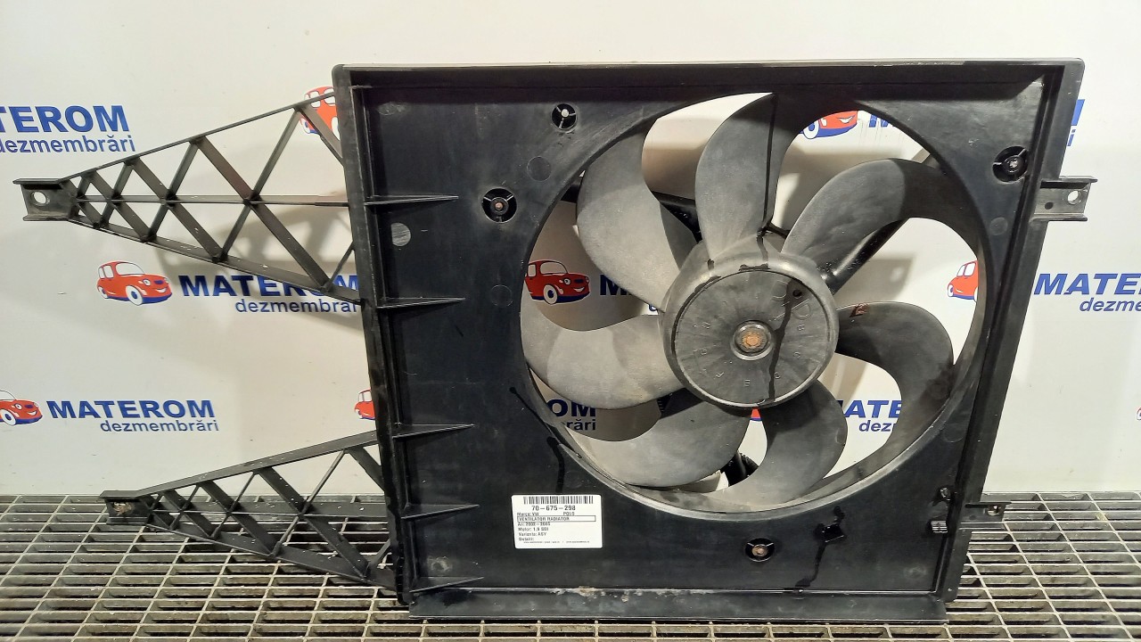 VENTILATOR RADIATOR VW POLO 1.9 SDI - (2002 2005)