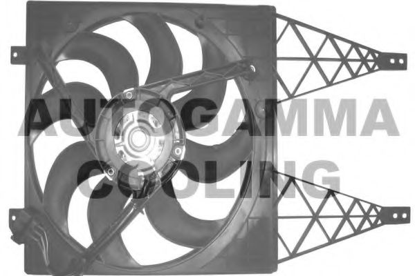 Ventilator, radiator VW POLO (6R, 6C) (2009 - 2016) AUTOGAMMA GA221000 piesa NOUA