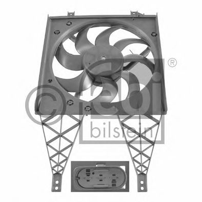 Ventilator, radiator VW POLO (9N) (2001 - 2012) FEBI BILSTEIN 26860 piesa NOUA