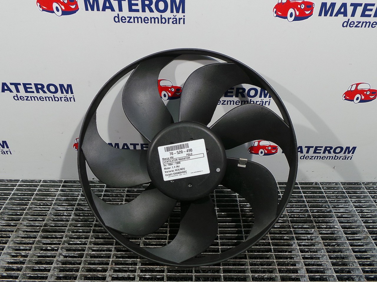 VENTILATOR RADIATOR VW POLO POLO 1.4 INJ - (1994 1999)