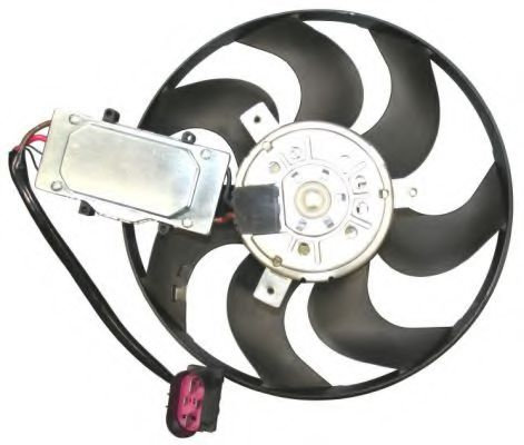 Ventilator, radiator VW TOUAREG (7LA, 7L6, 7L7) (2002 - 2010) NRF 47647 piesa NOUA
