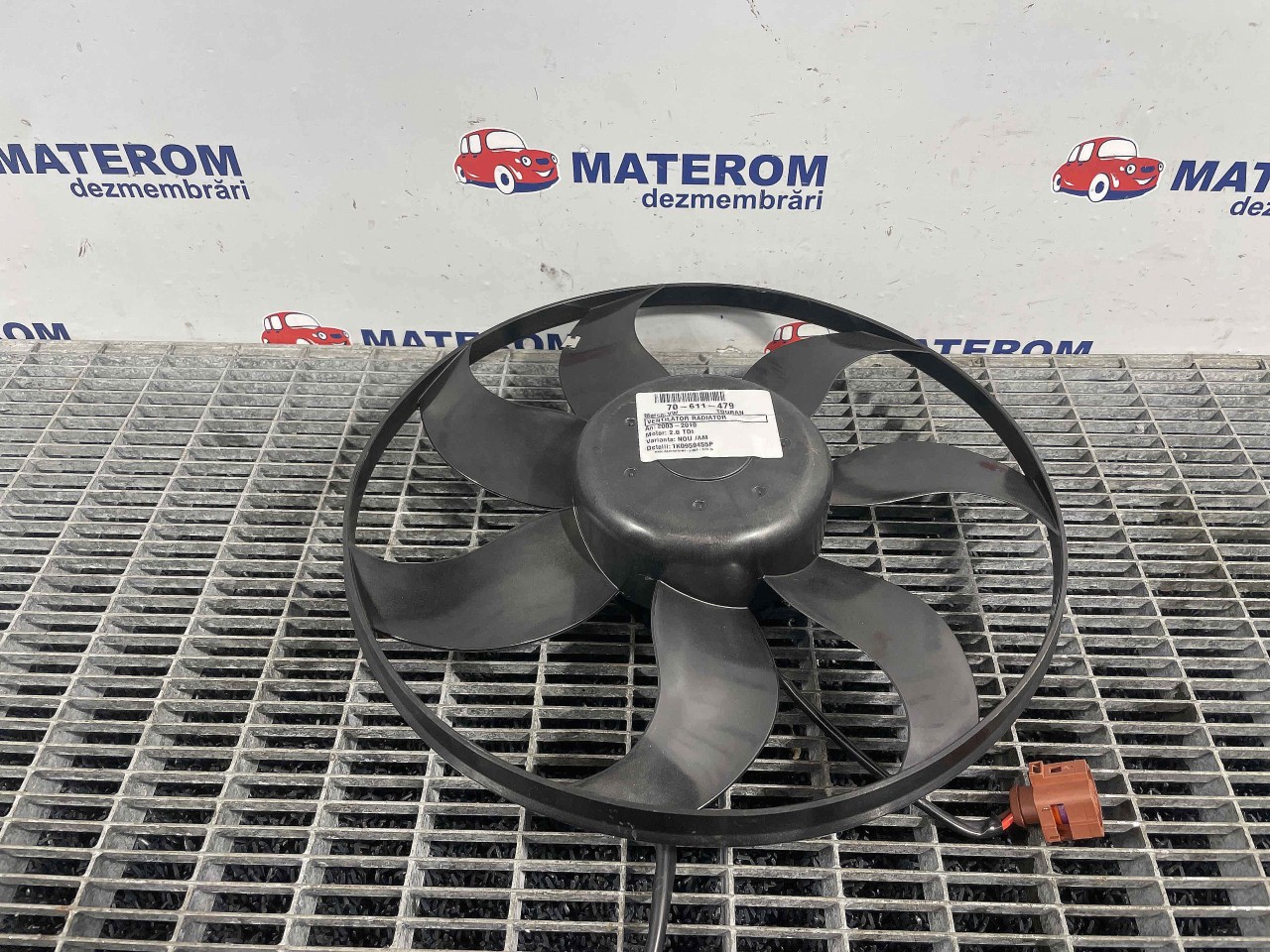 VENTILATOR RADIATOR VW TOURAN TOURAN 2.0 TDI - (2003 2010)