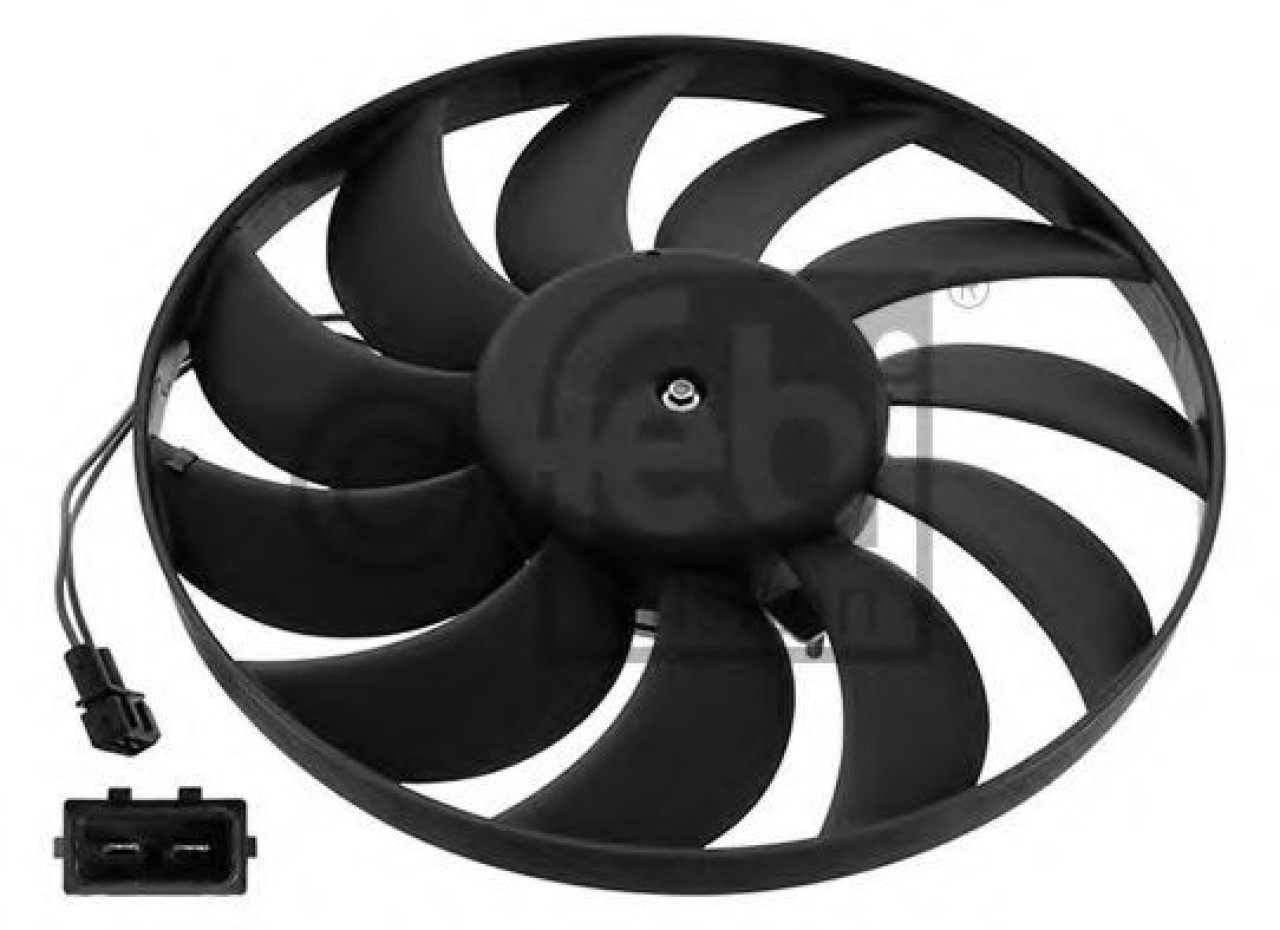 Ventilator, radiator VW TRANSPORTER IV caroserie (70XA) (1990 - 2003) FEBI BILSTEIN 46563 piesa NOUA
