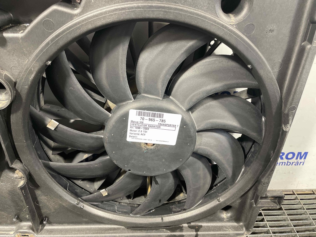 VENTILATOR RADIATOR VW TRANSPORTER T4 2.