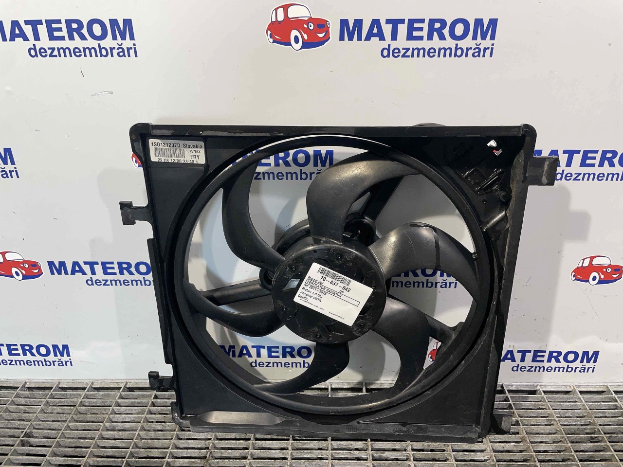 VENTILATOR RADIATOR VW UP 1.0 INJ - (2011 2016)