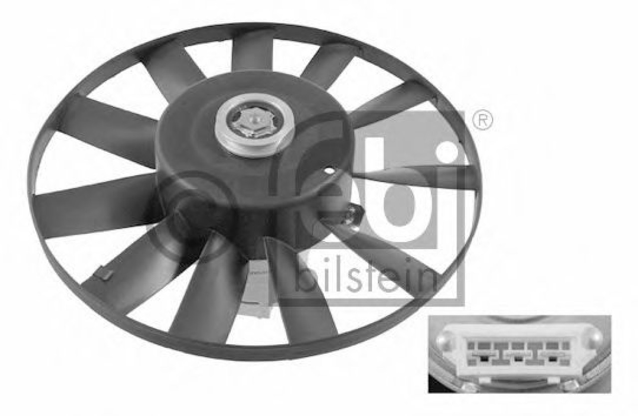 Ventilator, radiator VW VENTO (1H2) (1991 - 1998) FEBI BILSTEIN 09809 piesa NOUA
