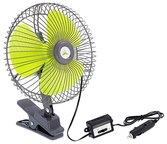 Ventilator Rotativ 24V 21W, Diametru 20 cm, Prindere Cu Clema Sau Șuruburi Carmotion 86338