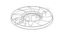 Ventilator Skoda SUPERB (3U4) 2001-2008 #2 0591213...