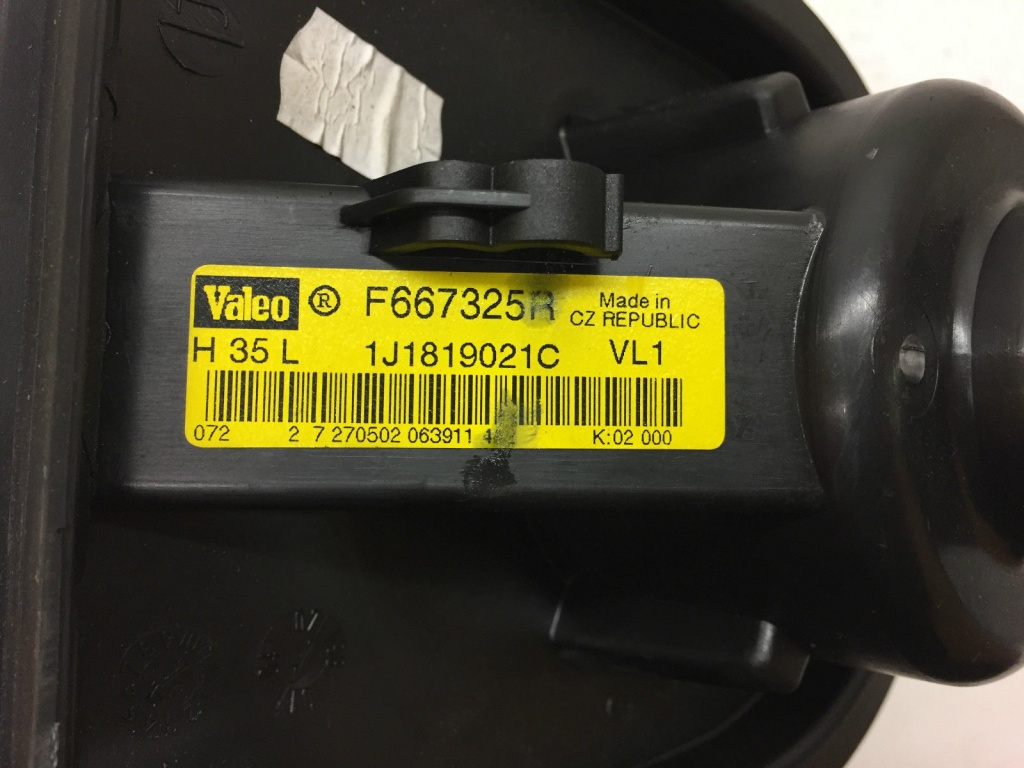 VENTILATOR VOLKSWAGEN GOLF 4 1J1819021C / 1J1819021C