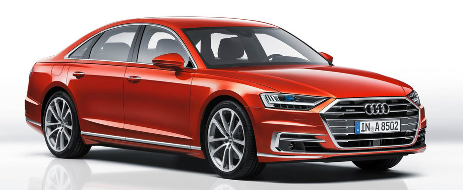 Versiunea de inalta performanta a noului Audi A8 ar putea ascunde sub capota un motor Porsche Versiunea de inalta performanta a noului Audi A8 ar putea ascunde sub capota un motor Porsche