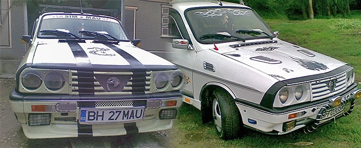 Versus de zile mari: Dacia 1310 Naichi Edition vs. Dacia 1310 Dragoon pentru piata din China