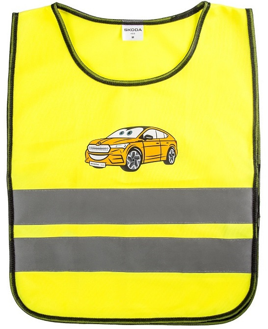 Vesta Reflectorizanta Copii Oe Skoda Galben Reflectorizant Marimea M 6U0084030G