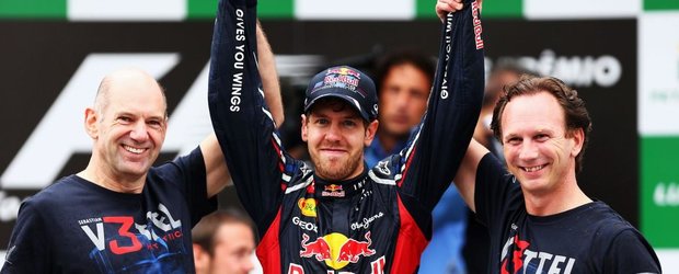 Vettel obtine un nou titlu mondial la formula 1 dupa o cursa cu patru opriri la boxe in marele premiu al braziliei