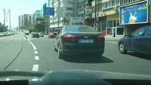 VEZI cum arata pasajul Basarab din masina!