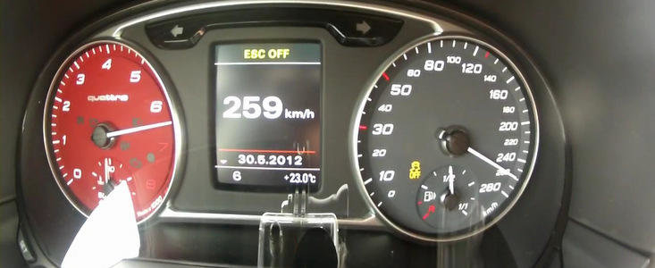 VIDEO: 0 - 259 km/h la bordul unui... Audi A1!
