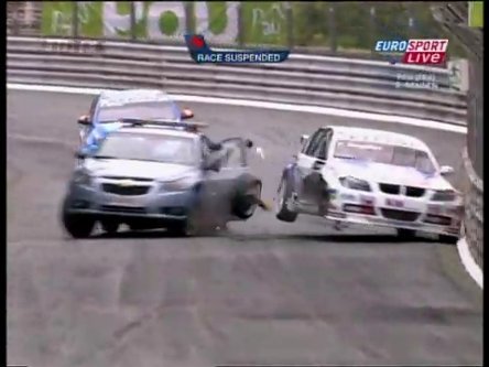 Video: Accident teribil in WTCC