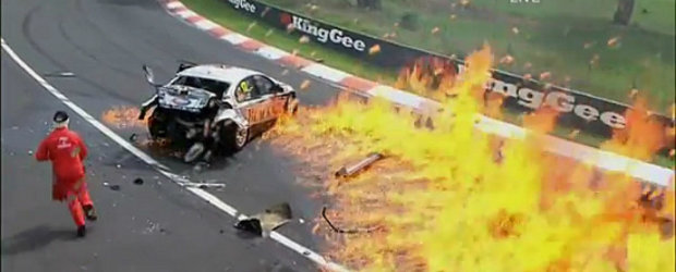 VIDEO: Accident terifiant la cursa Bathurst 1000